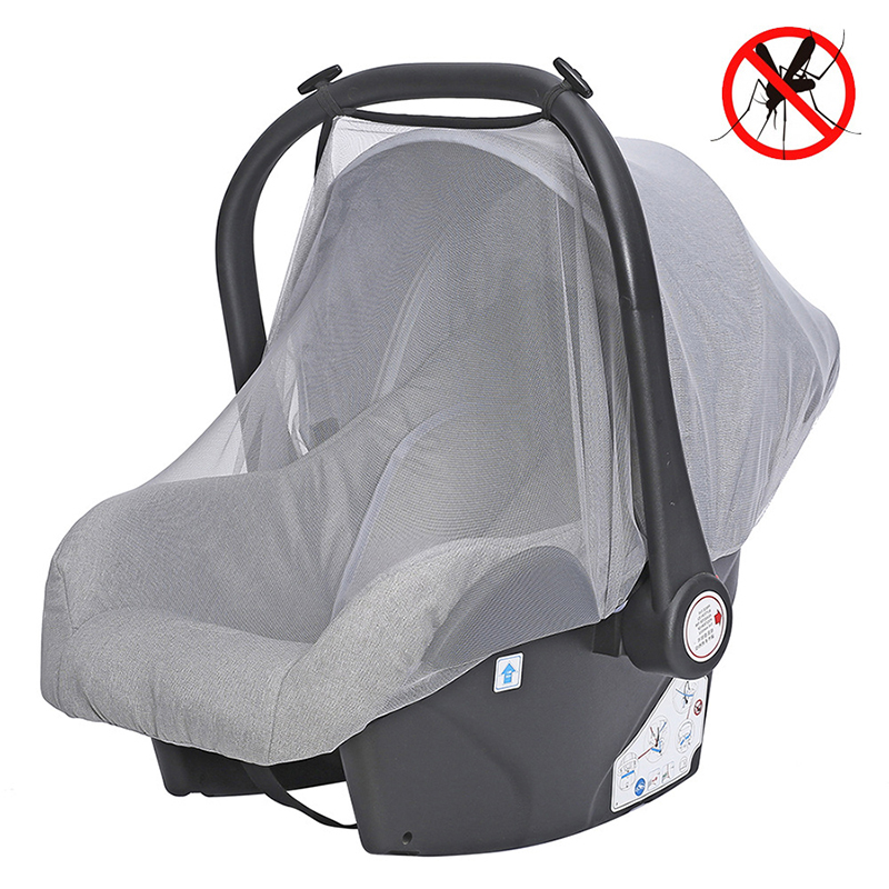Infant Car Seat Cover - 유아용 카시트 곤충망 모기장, 신생아용 유모차,