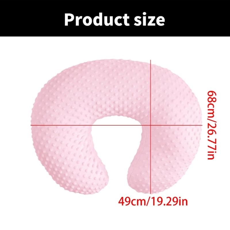 영아 수면 베개 미끄러짐 부드럽고 통기성 베개 커버 분 - Nursing Pillow Breastfeeding 리뷰 및 가격