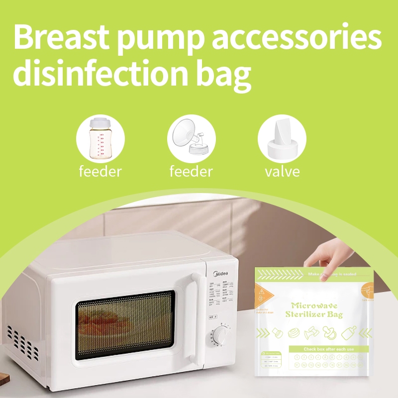 10개입 재사용 가능한 BPA 프리 전자레인지 살균 백 - Zwitsal Baby Products 리뷰 및 가격